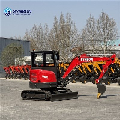 Crawler mini excavator